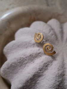 Kolczyki Srebrno Złote Marea N°1