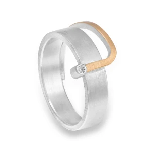 Pierścionek z Brylantem Linea N°2.1