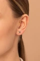 Talum N°3.1 Oxidized Silver and Gold  Earrings 