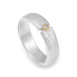 Pierścionek z Brylantem 0,02ct. Florea N°5