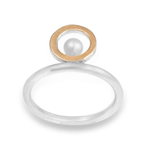 Nostra N°9 Ring with Pearl