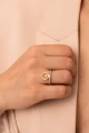 Nostra N°9 Ring with Pearl
