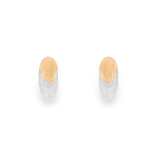 Filum N°2 Silver Gold Earrings 