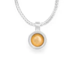 Srebrno Złoty Naszyjnik  Nostra N°2