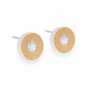 Kolczyki z Białym Topazem Lapidea  N°2