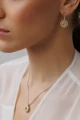 Lapidea N°2.1 Earrings with White Topaz 