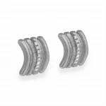 Kolczyki Srebrne Oksydowane Vintage N°2