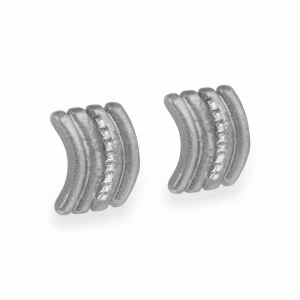 Kolczyki Srebrne Oksydowane Vintage N°2