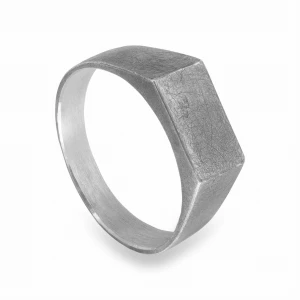 Srebrny Sygnet Oksydowany N°2