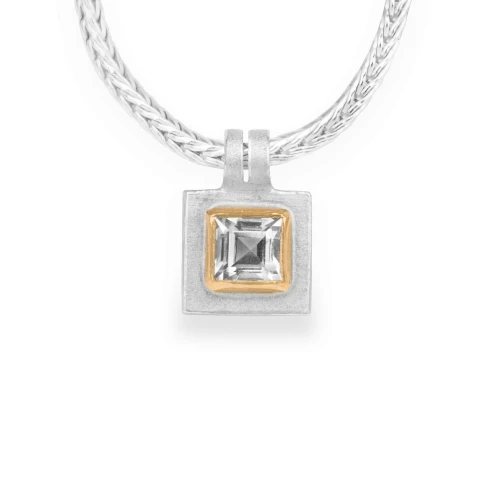 Naszyjnik z Topazem Lapidea N°3