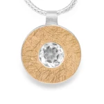 Naszyjnik z Białym Topazem Lapidea N°2