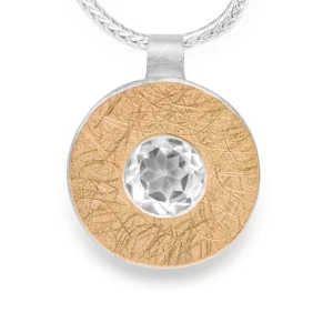 Naszyjnik z Białym Topazem Lapidea N°2