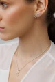 Spero N°5 Silver Gold Earrings 