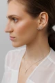 Spero N°5 Silver Gold Earrings 