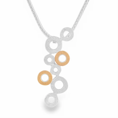 Spero N°5 Silver Gold Necklace 