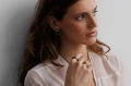 Spero N°4 Oxidized Silver Earrings