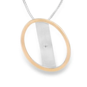 Naszyjnik z Brylantem Lapidea N°6